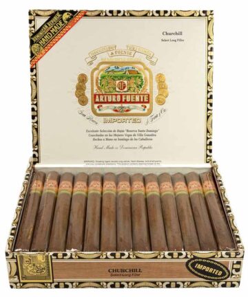 A. Fuente Gran Reserva Churchill Natural - 25 cigars