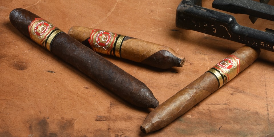 Bannière : Guide des vitolas Hemingway Arturo Fuente, du Short Story au Masterpiece