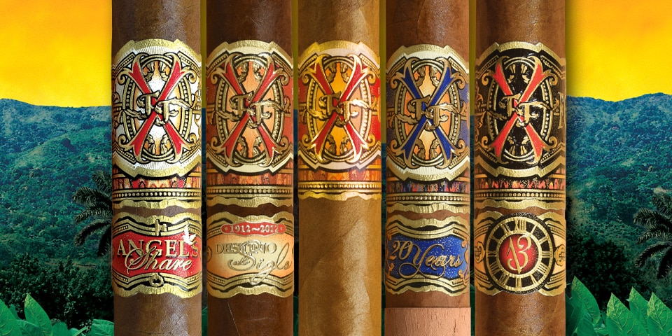 Bannière : wrappers OpusX Arturo Fuente